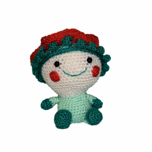 Amigurumi rose
